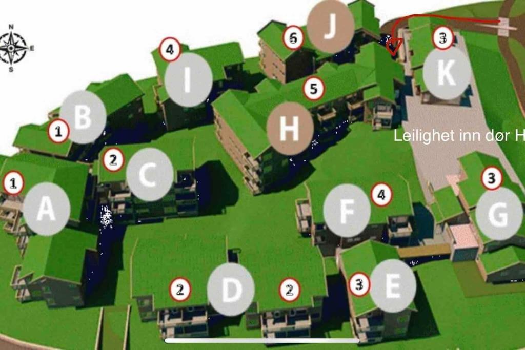 Nice Apartment On Geilotunet, Close To City Center Ngoại thất bức ảnh